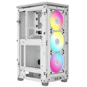 Corsair 2000D RGB Airflow Mini ITX PC Case - White 