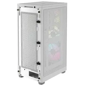 Corsair 2000D RGB Airflow Mini ITX PC Case - White 