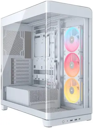 Corsair iCUE Link Frame 4500X LX-R RGB Mid Tower Case - White 