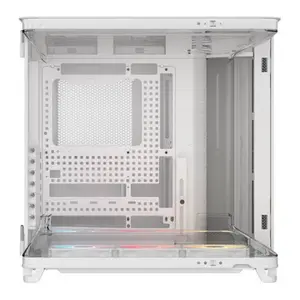 Corsair iCUE Link Air 5400 LX-R RGB Triple Chamber Mid Tower PC Case - White