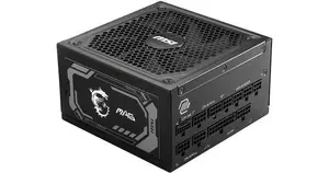 MSI MSG A1250GL 1250W PCIE5 80Plus Gold Power Supply 