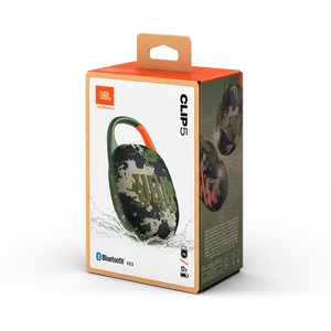 JBL Clip 5 Portable Waterproof Wireless Speaker - Squad 