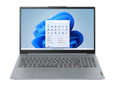 Lenovo Ideapad Slim 3 15IRU8 Intel Core i3 13th Gen 8GB 256GB SSD 15.6 FHD Dos Grey - Official Warranty