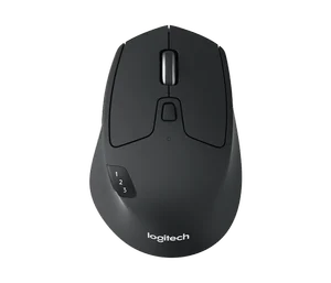 Logitech M720 Triathlon Multi Computer Wireless Mouse - Black 