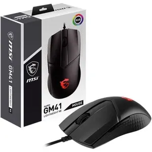 MSI Clutch GM41 Lightweight V2 Wired Gaming Mouse 