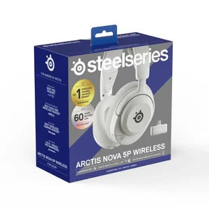 SteelSeries Artics Nova 5P Wireless Gaming Headphone - White 
