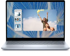 Dell Inspiron 2-in-1 7440 Intel Core 5 120U 16GB 512GB SSD 14" FHD x360 Touch Display Backlit KB FPR Win11 Ice Blue