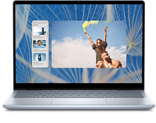 Dell Inspiron 14 7440 Intel Core 7 150U 16GB 512GB SSD 14" FHD x360 Touchscreen Display Backlit KB Fingerprint Reader Win11 Ice Blue