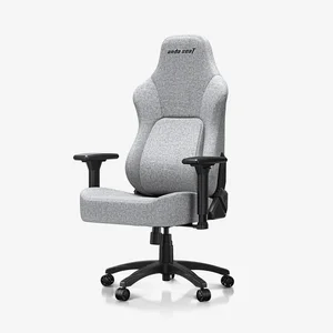 AndaSeat Phantom 4 Pro Gaming Chair Gray Fabric - AD18YSDC-72-G-F-G02