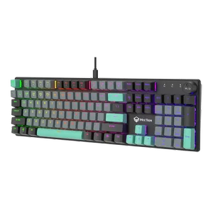 Meetion MK009 RD Mechanical Wired Keyboard Red Switch - Black+Blue 