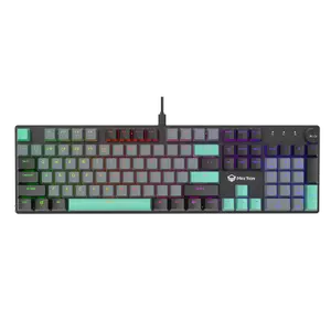Meetion MK009 RD Mechanical Wired Keyboard Red Switch - Black+Blue 