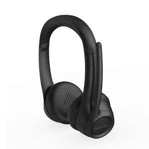 Meetion H390BT Wireless Telephone Headset - Black 
