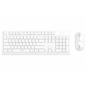 Rapoo X1500 Pro Wireless Optical Mouse & Keyboard Combo - White 