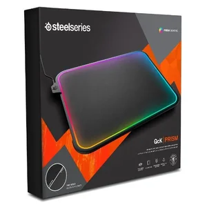 SteelSeries QcK Prism Cloth RGB Gaming Mousepad - Medium 