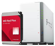 Synology DiskStation 2 Bay DS223J With Red Plus 4TB