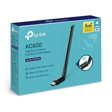 Tp-Link Archer T2U Plus AC600 High Gain Wireless Dual Band USB Adapter - 1 Year Warranty
