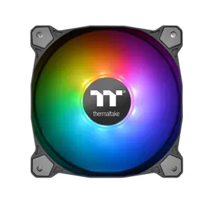 Thermaltake Pure 12 ARGB Sync Radiator Fan TT Premium Edition (3-Fan Pack) – Black
