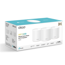 TP-Link Deco X10 AX1500 Whole Home Mesh Wi-Fi 6 System (3-Pack) - 1 Year Warranty