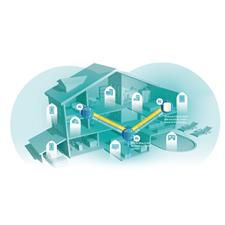TP-Link Deco X60 AX5400 Mesh Wi-Fi 6 System High-Speed - 3-Pack for Whole Home Coverage