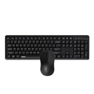 Rapoo X1500 Pro Wireless Optical Keyboard & Mouse Combo - Black 