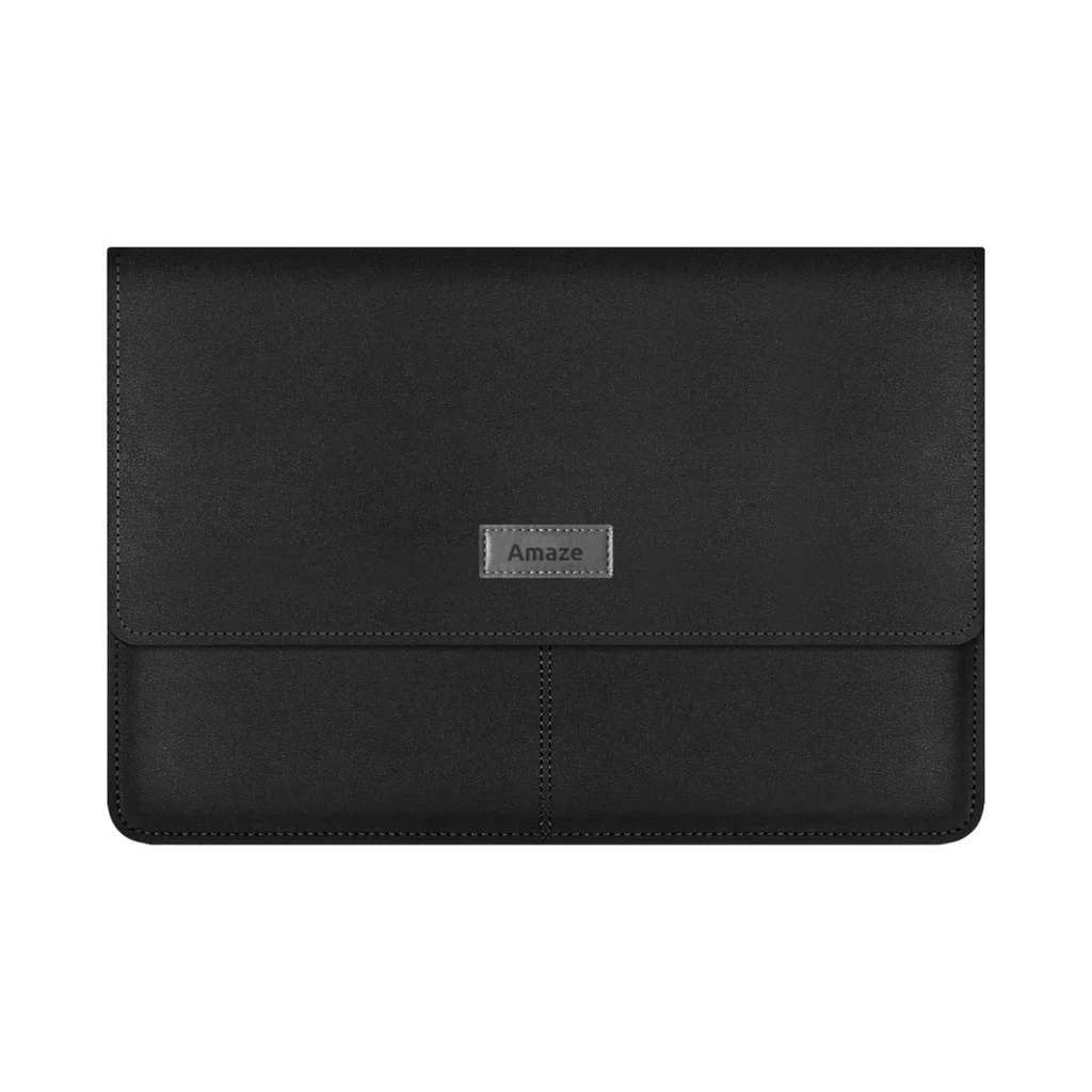 Amaze A980 13/14'' Slim Shield Premium Laptop Sleeve - Black - Brown - Silver 