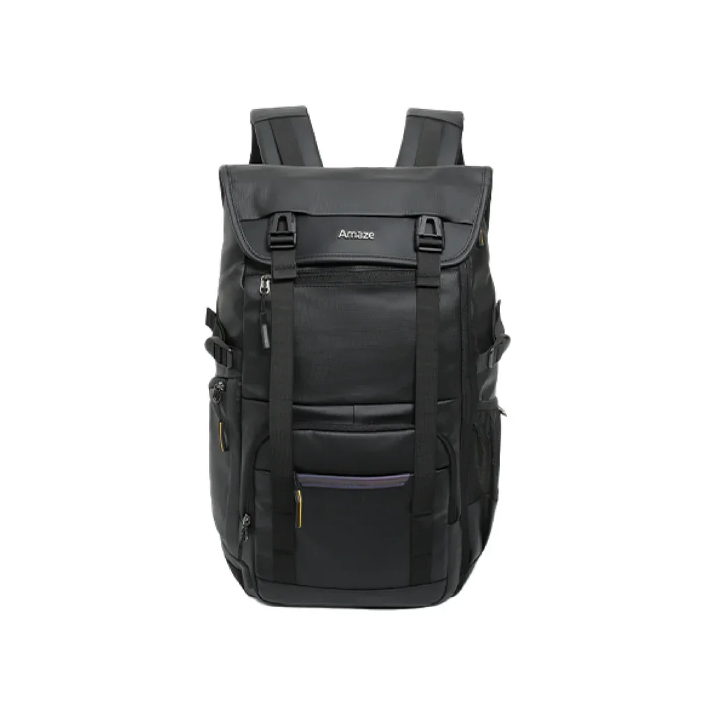 Amaze A945 Synthetic Fiber Laptop Bag - Black - Blue - Green 