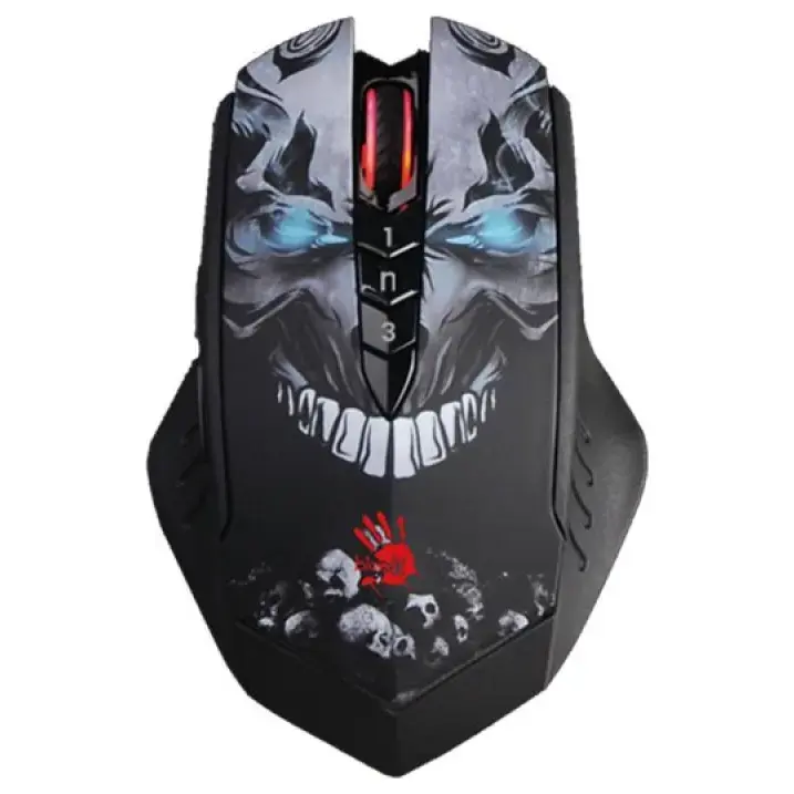 Bloody R80 Plus 2.4G Wireless Gaming Mouse - Skull 