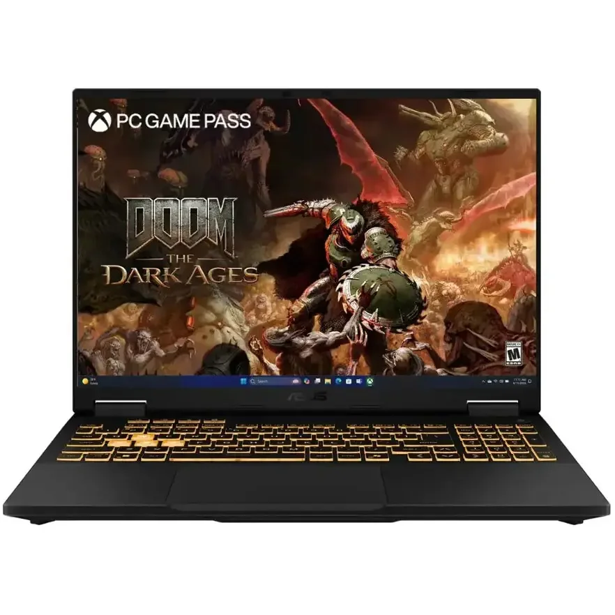 Asus TUF Gaming F16 FX608JMR-M003N0 Intel Core i7 14th Gen 32GB 1TB SSD 16.1" FHD+IPS 165Hz Display Nvidia RTX 5060 8GB Backlit KB Win11 Jaeger Grey 