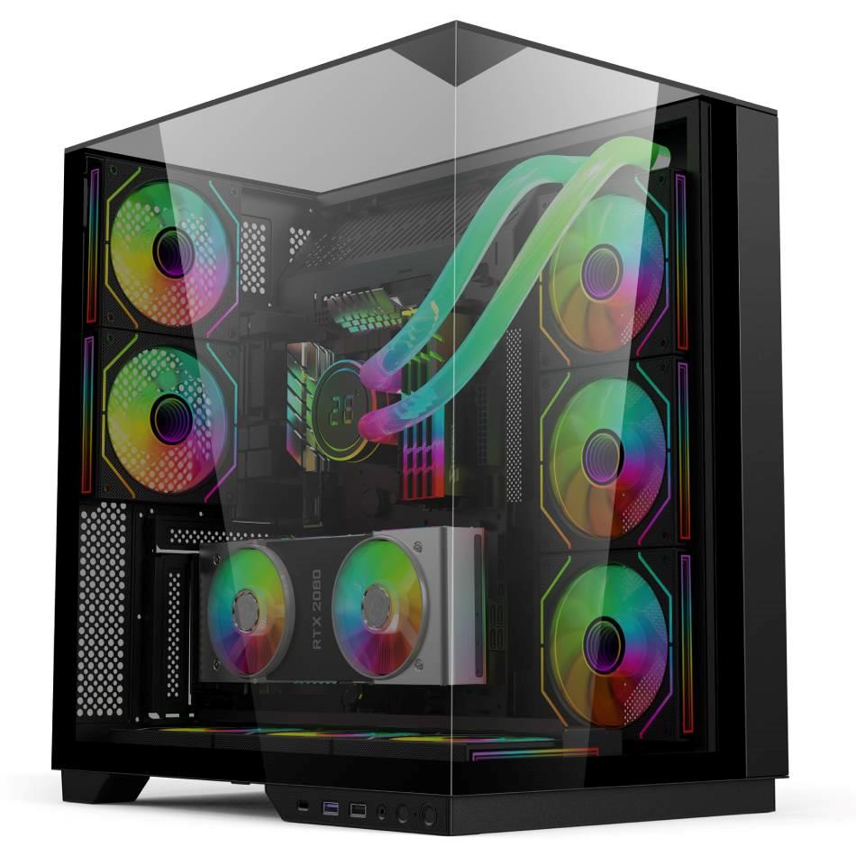 EASE EC125 Glass Case Black