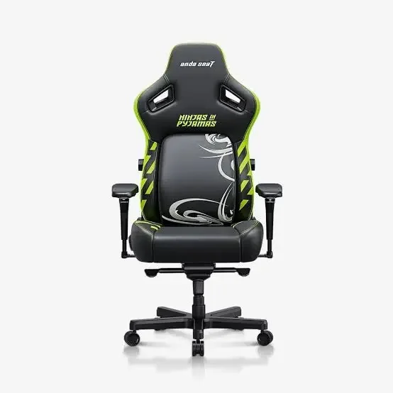 AndaSeat Kaiser 4 NIP Edition Gaming Chair Black/Green - AD12YDDC-XLL-24-BE-PV