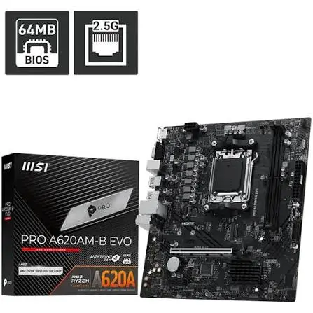 MSI PRO A620AM-B EVO DDR5