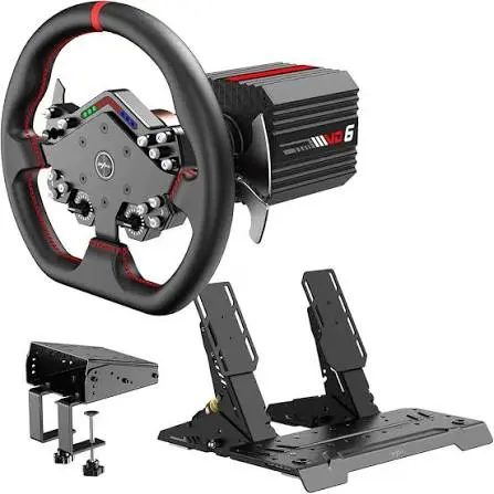 PXN VD6 Bundle PC Steering Wheel and Pedals