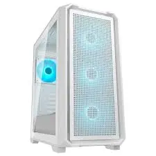 Cougar MX600 Mini V2 Pro Mini Tower mATX PC Gaming Case - White