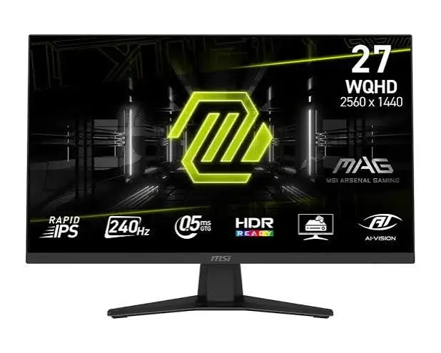 MSI MAG 274QF X24 27'' Rapid IPS 240Hz WQHD Monitor 