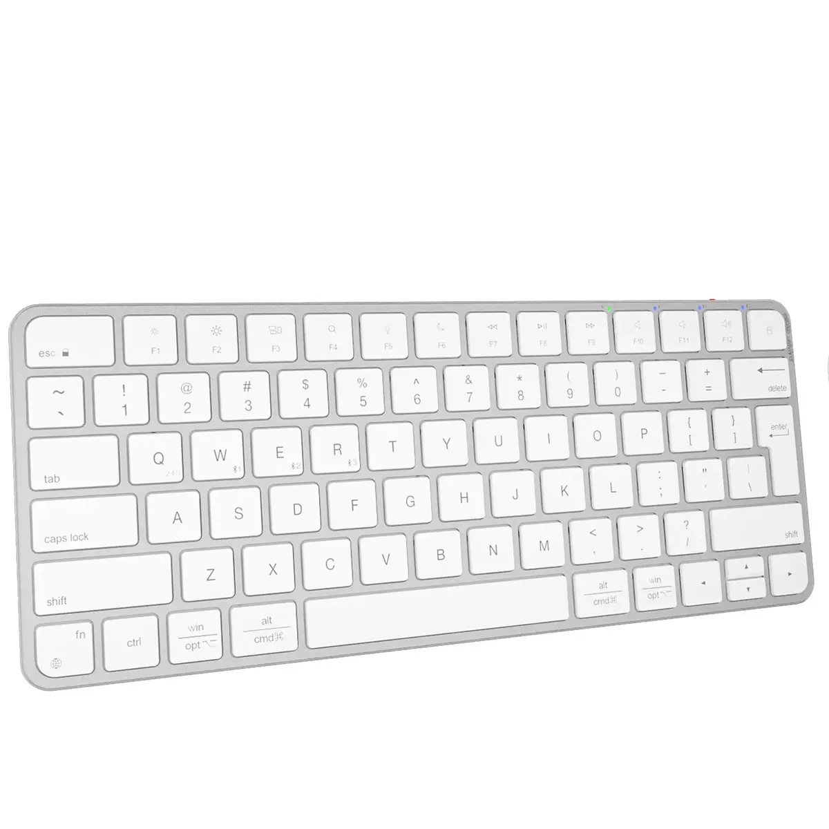 Meetion K210 Ultra Thin Wireless Keyboard - White 