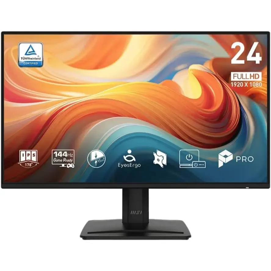 MSI PRO MP242 E14A 24'' IPS 144Hz FHD Monitor 