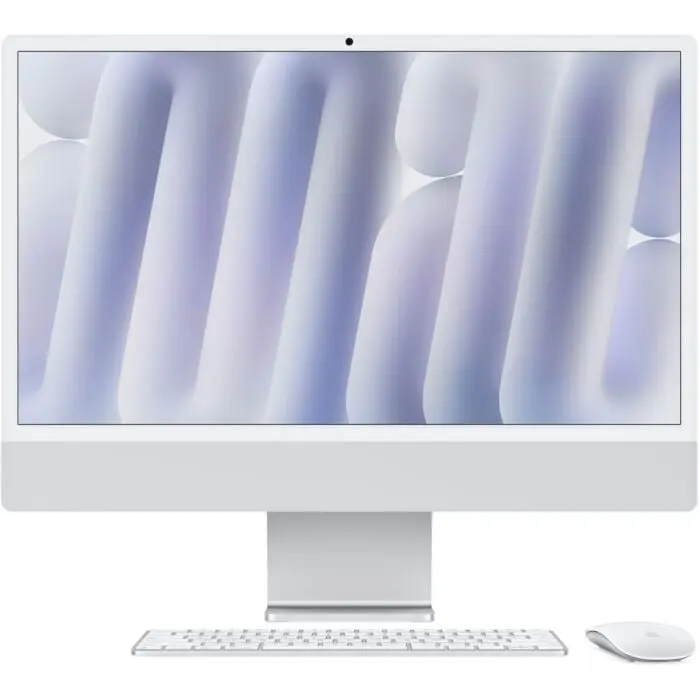 Apple iMac MWUV3 M4 16GB 512GB 24" 4.5K Silver - International Warranty - Magic Mouse & Keyboard 