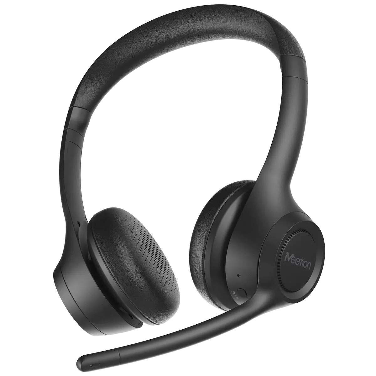 Meetion H390BT Wireless Telephone Headset - Black