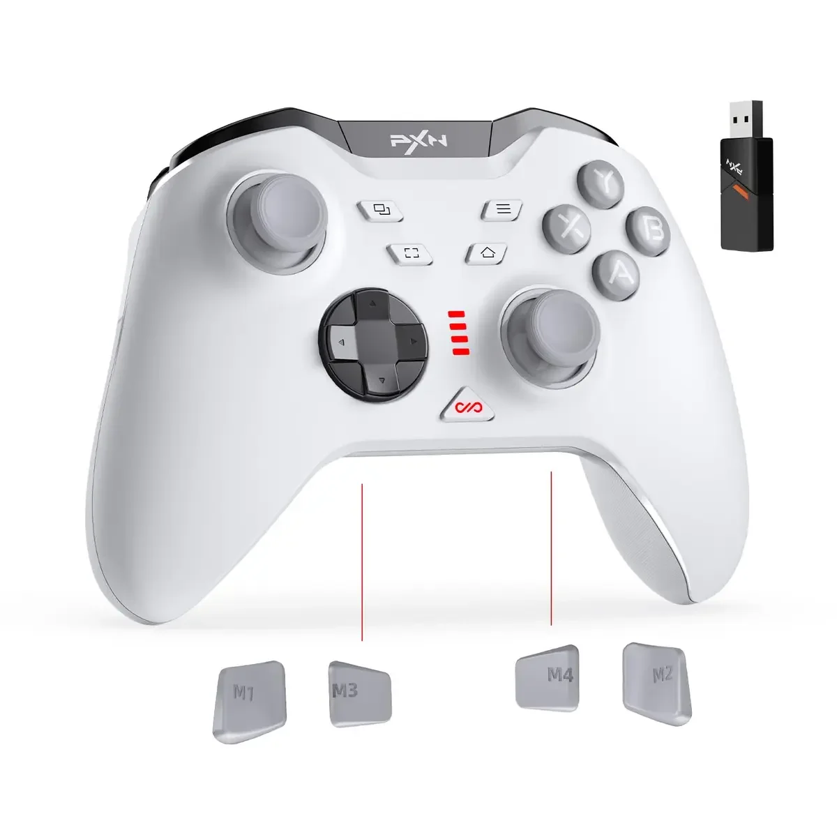 PXN P5 Gaming Controller - White