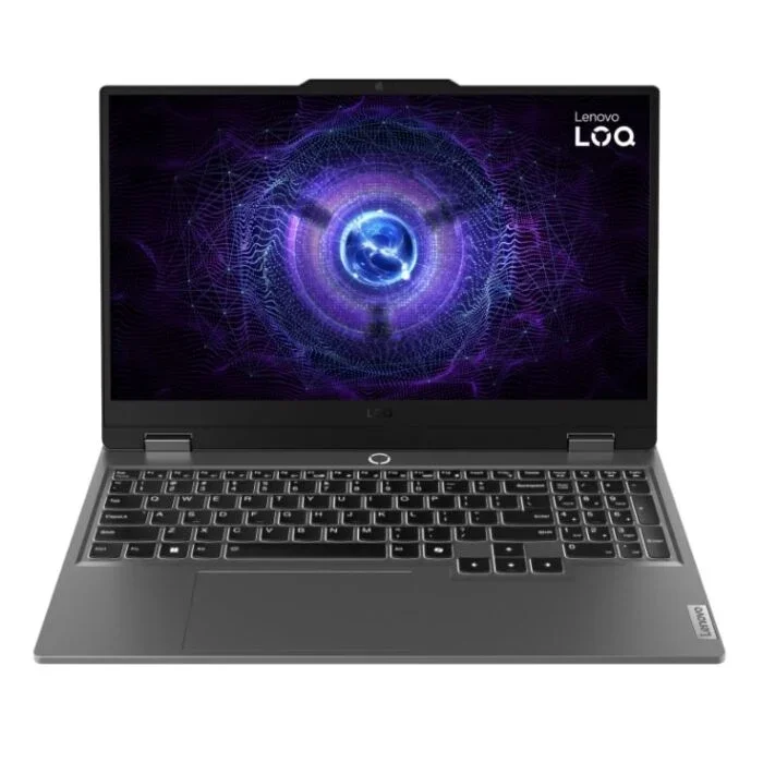 Lenovo LOQ 15IRX9 Intel Core i7 13th Gen 16GB 512GB SSD 15.6'' FHD IPS Display Nvidia RTX 4050 6GB Graphics White Backlit KB Dos Luna Grey  