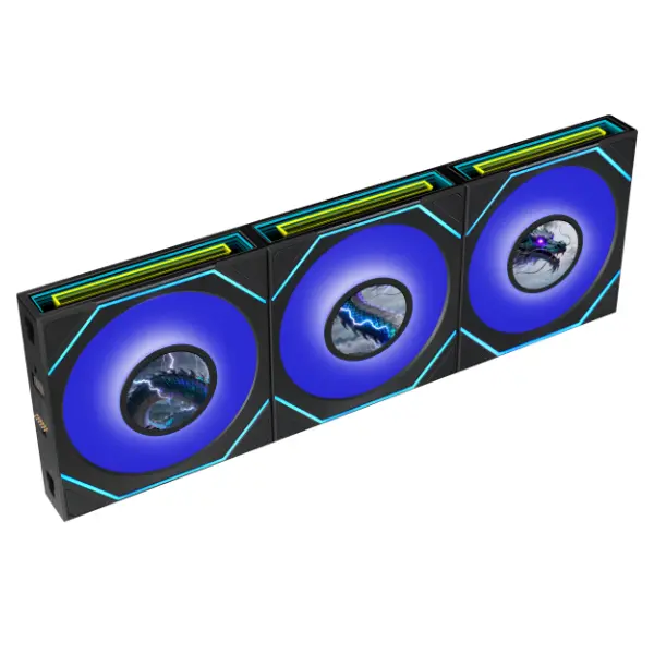 Lian Li UNI Fan SL-INF Flex LCD 120 - Black - Pack Of 3