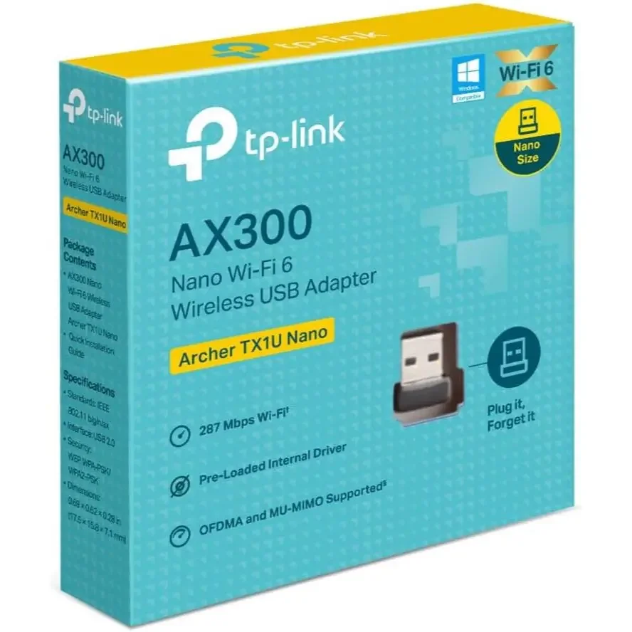 TP-Link Archer TX1U Nano AX300 Wifi 6