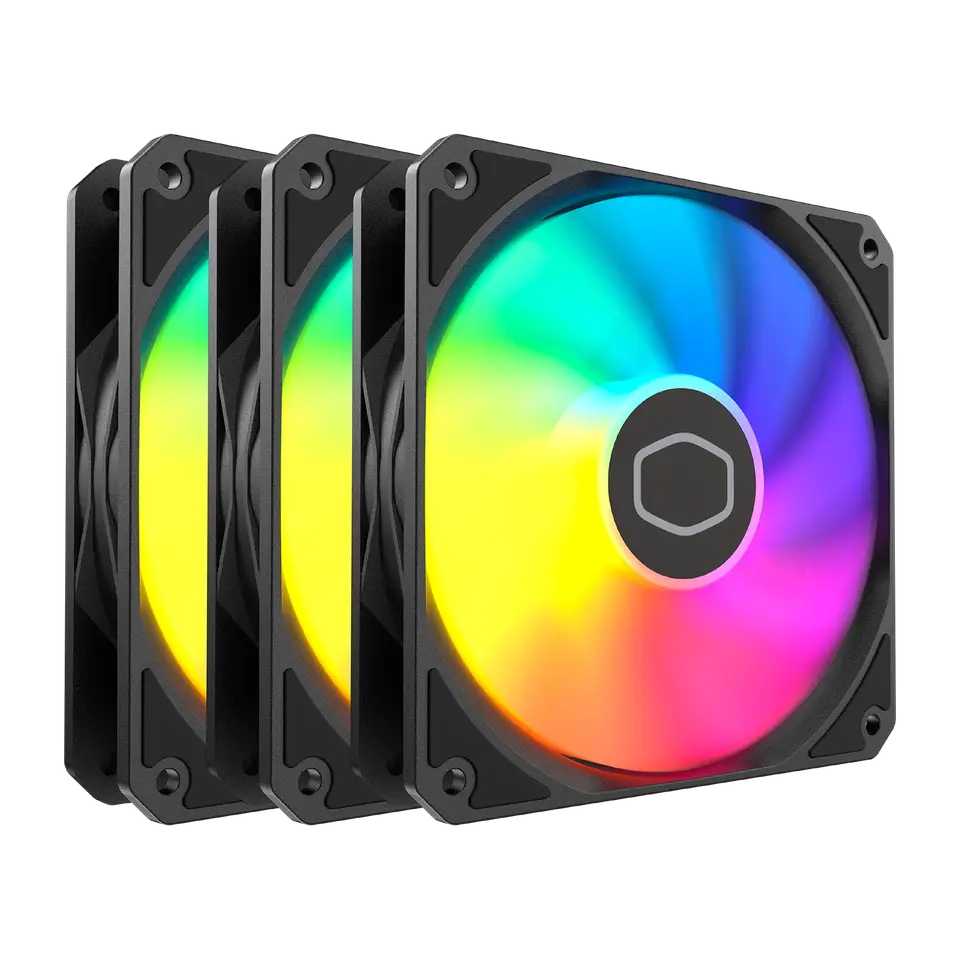 Cooler Master MF120 Lite ARGB 3 Pack Fan Kit - Black