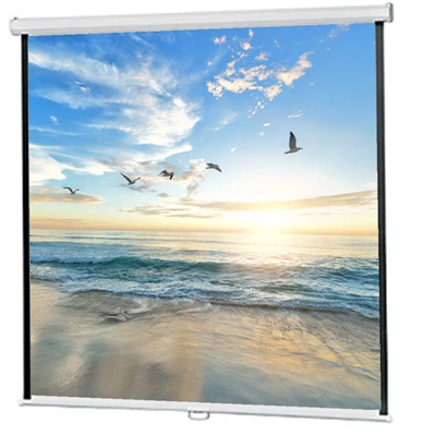 Speed-X Projector Screen 72 Inch Manual 6×6 Feet 1:1MW (Fine Quality)