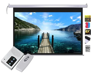 Speed-X Projector Screen 120 Inch Electric Motorised 6×8 Feet 4:3MW