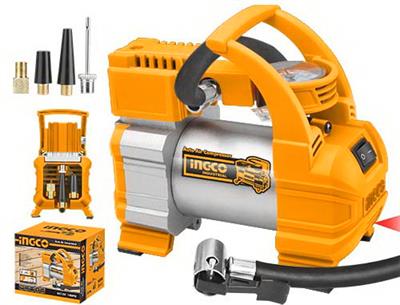 Auto Air Compressor -  AAC1408 Car Tire Air Pump 12V DC. 