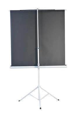Hashmo Tripod Screen 305 x 229 cm (150″) ( 10′ x 7′.7″ ) WK Double Tripod