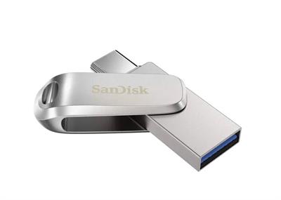 SanDisk® Ultra Dual Drive Luxe Type-C 256GB Metal USB