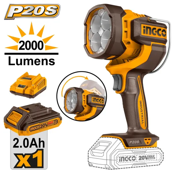 Cordless work lamp - CWLI20881