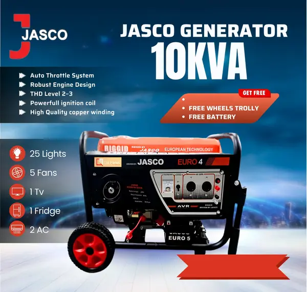 Rigid 10 KVA Generator (RG-10500)